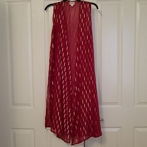 Finale sale!Lularoe Joy Vest (elegant collection)